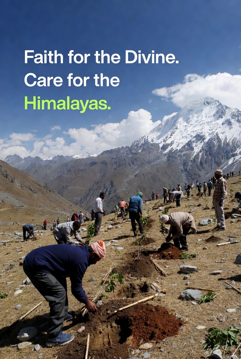 Yatra with Plantation Initiative - Tree planting in Uttarakhand